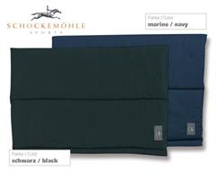 SCHOCKEMOHLE podkładki pod owijki Unterlappen 70 x 50 cm black, marine