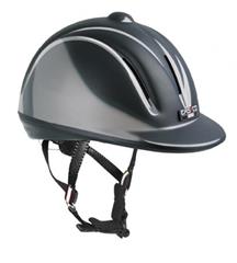 CASCO kask Youngster black połysk