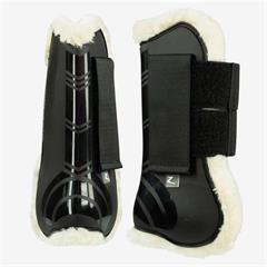 HORZE Ochraniacze Caliber Tendon z futerkiem przednie