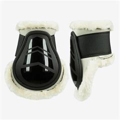 HORZE Ochraniacze Caliber Fetlock z futerkiem tylne