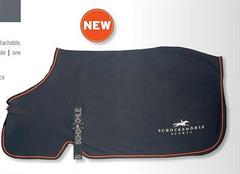 SCHOCKEMOHLE HORSE SWEATER Derka treningowa z pasem ,granatowa
